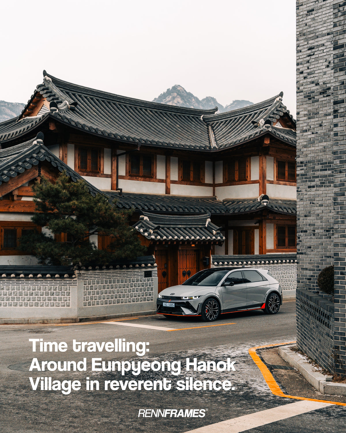 Hyundai IONIQ 5 N, Eunpyeong Hanok Village