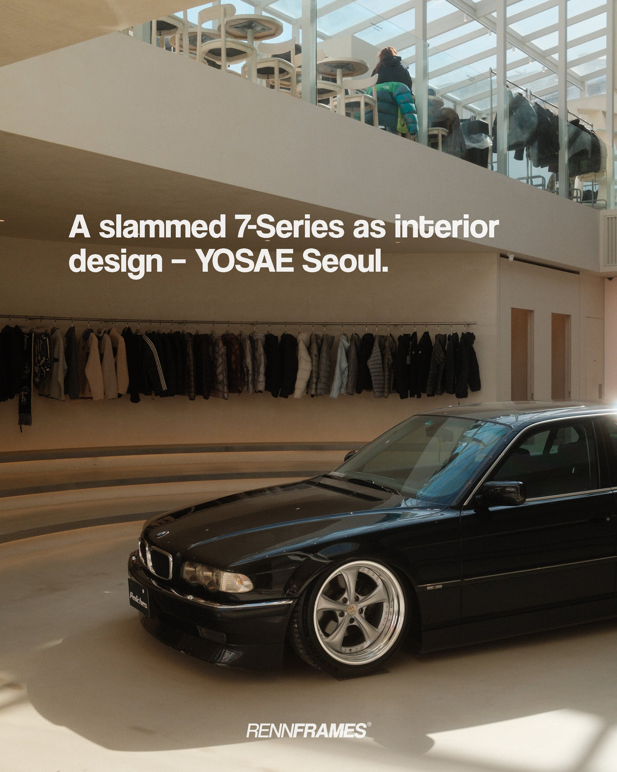 BMW 740iL E38, YOSAE store, Seoul