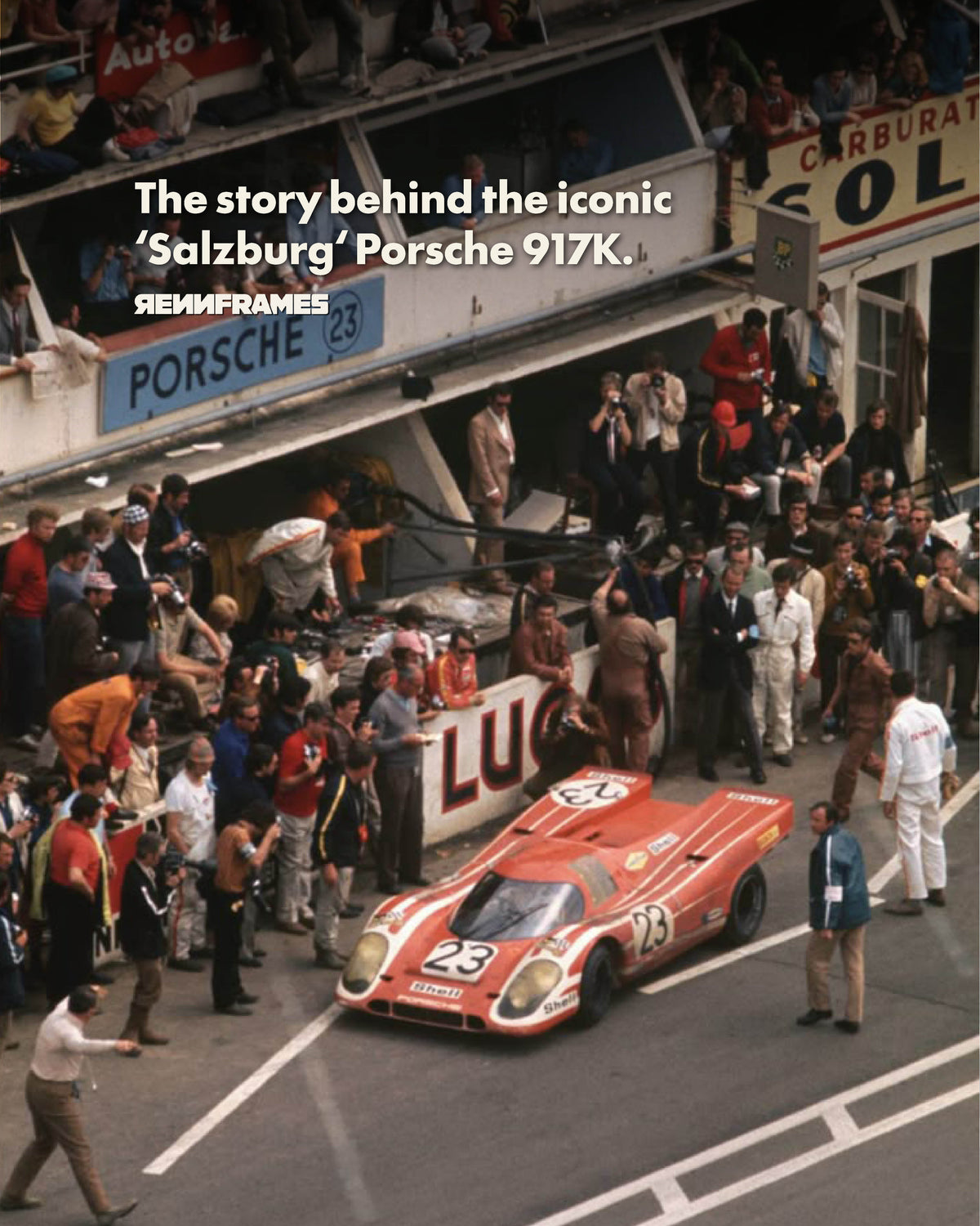 Porsche 917K Salzburg livery, Le Mans