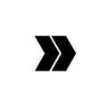 "Forward moving" Sticker